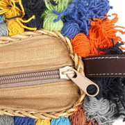 Tassels Crossbody Straw bag - Bootsologie