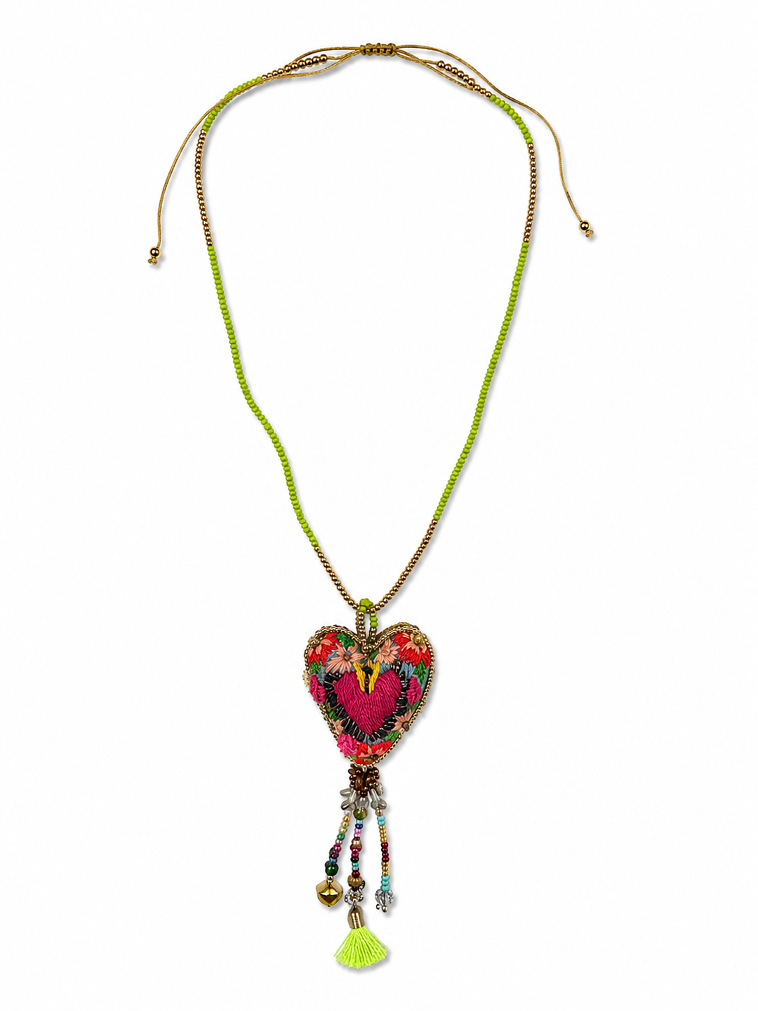 Dainty Milagros Sacred Heart Necklace