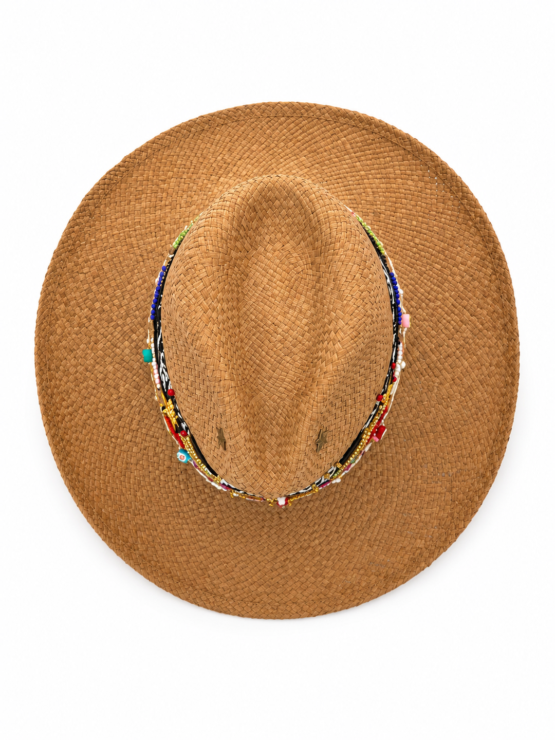 Luxury Colombian Evil Eye Straw Hat