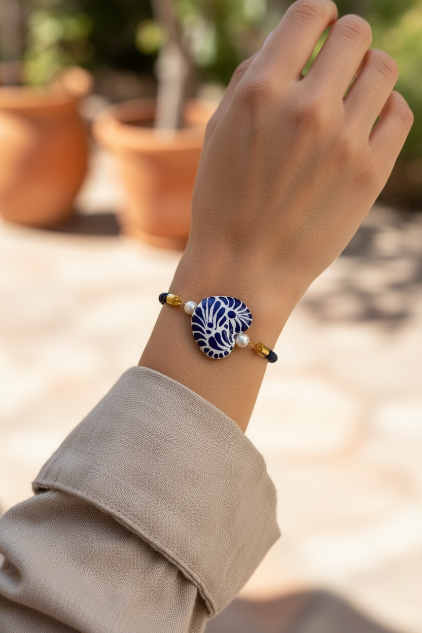 Heart Talavera Bracelet