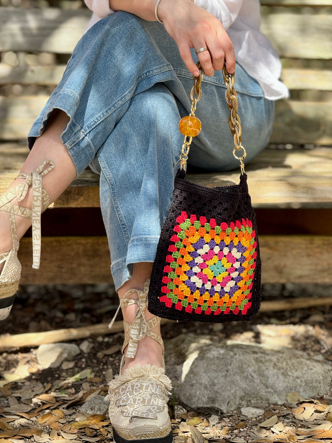 Granny Square Clutch
