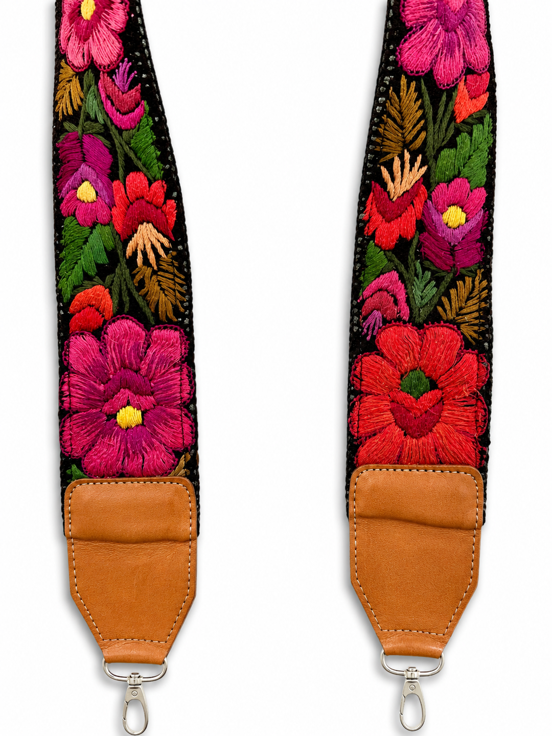 Vintage Guatemalan Embroidered Bag Strap