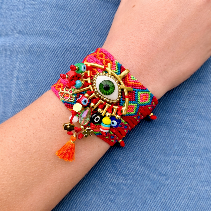 Handwoven Evil Eye Bracelets