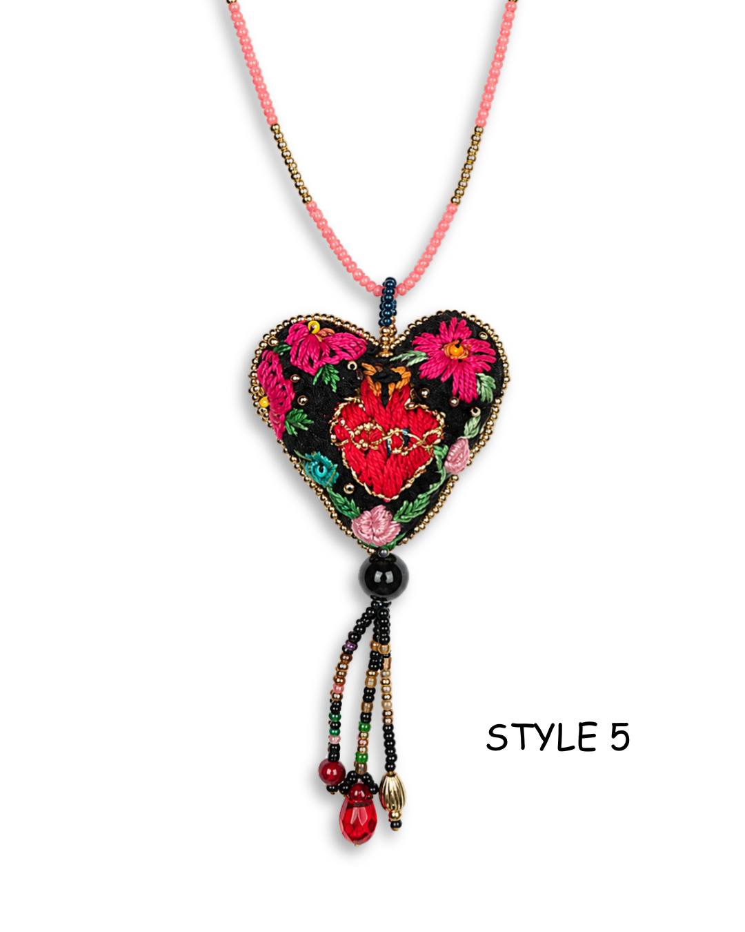Dainty Milagros Sacred Heart Necklace