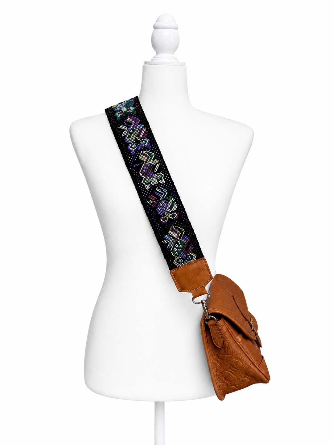 Guatemalan Huipil Embroidered Bag Strap