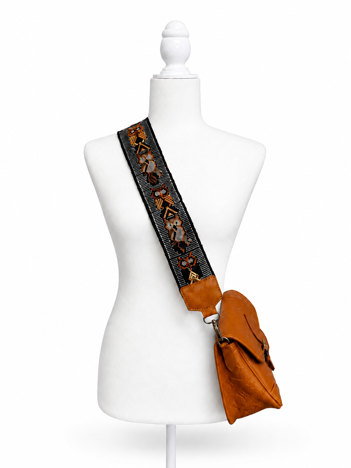 Guatemalan Huipil Embroidered Bag Strap