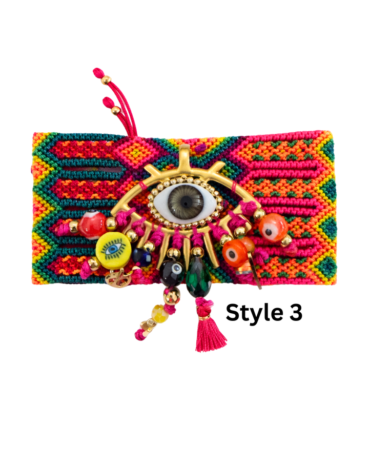 Handwoven Evil Eye Bracelets
