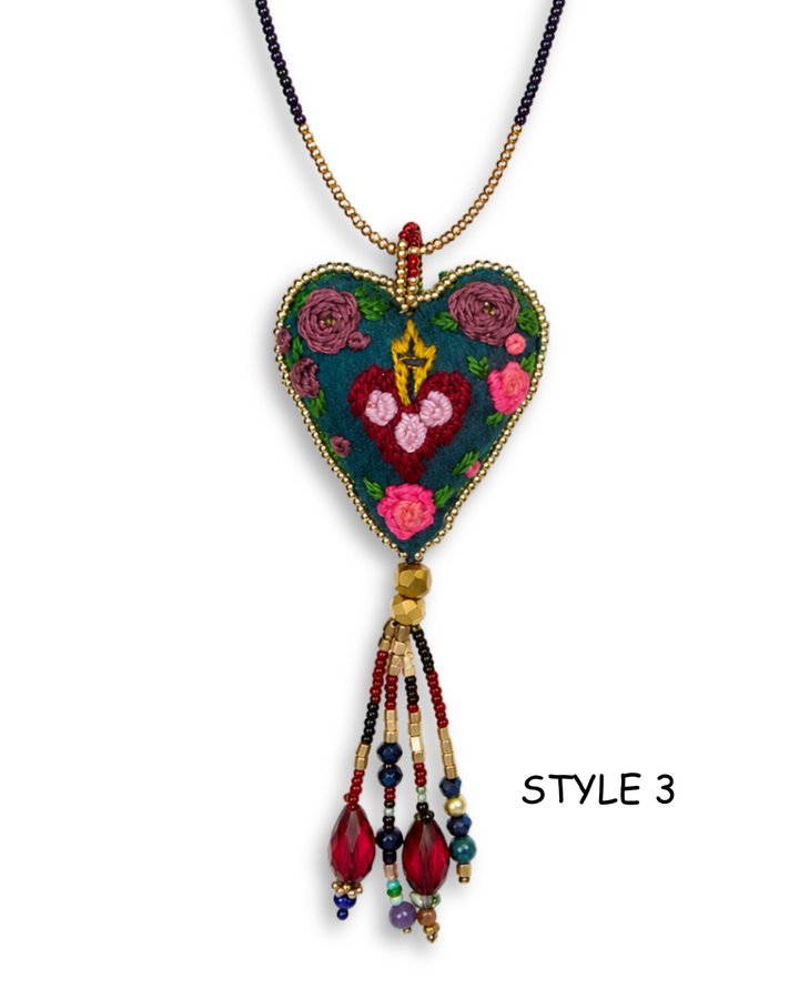 Dainty Milagros Sacred Heart Necklace