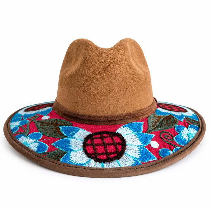 Embroidered Winter Hats from Oaxaca.
