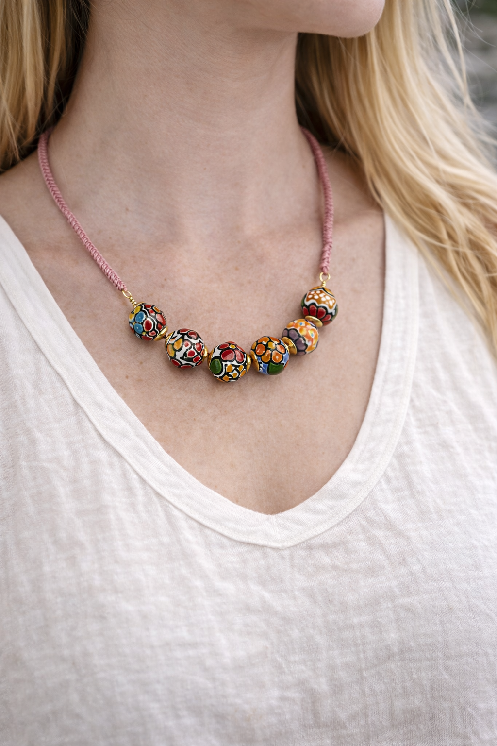 Talavera Mexicana Necklace