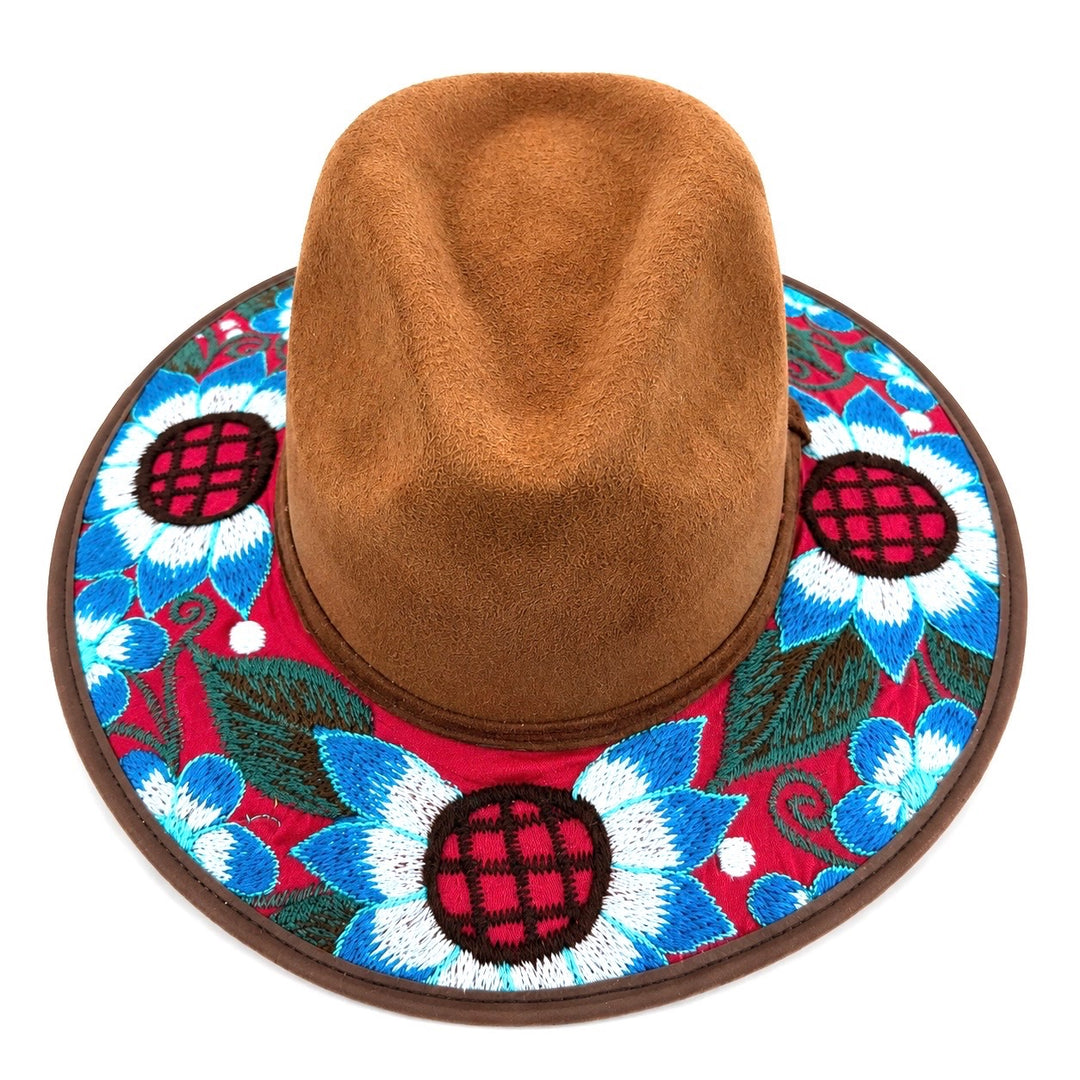 Embroidered Winter Hats from Oaxaca.