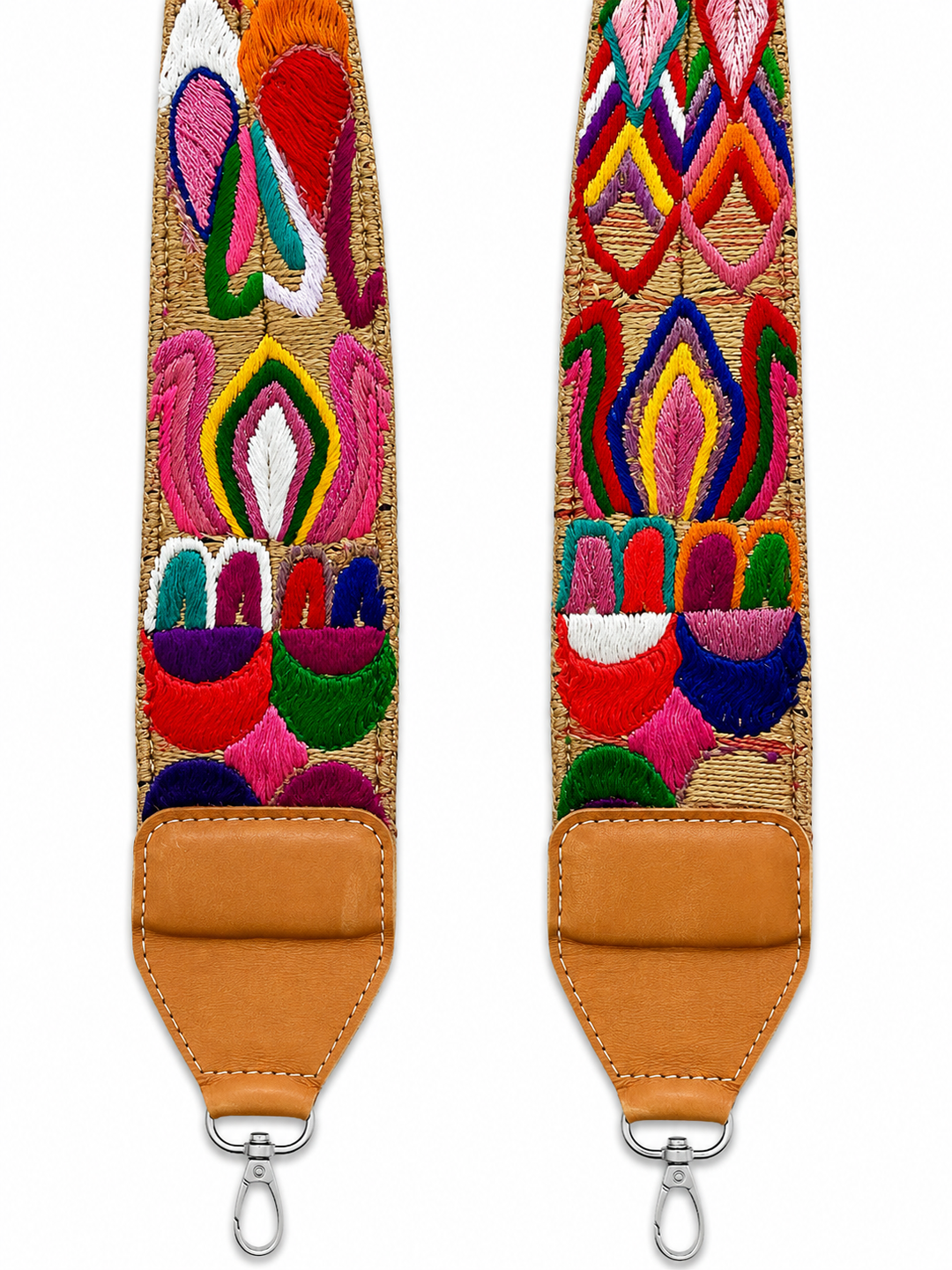 Vintage Guatemalan Embroidered Bag Strap