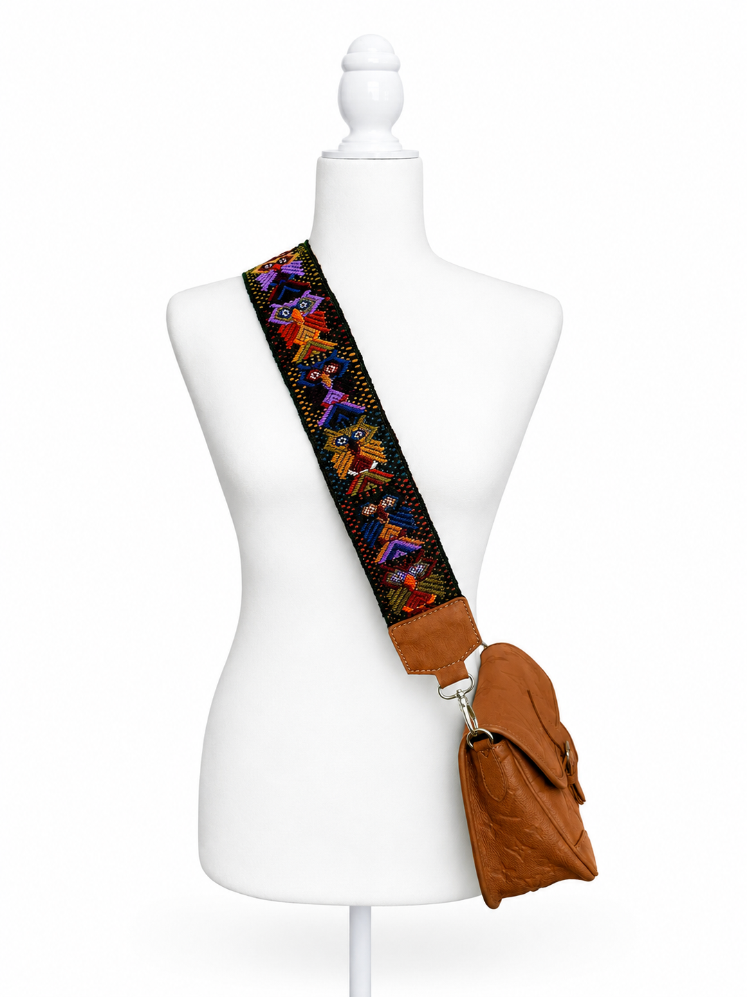 Guatemalan Huipil Embroidered Bag Strap
