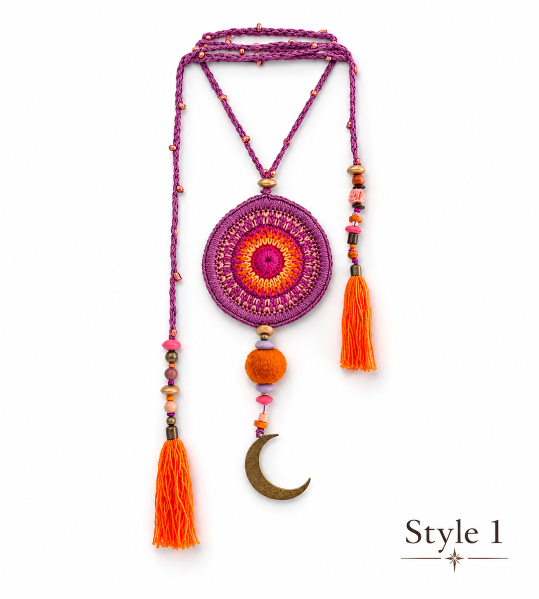 Handmade Mandala Necklaces