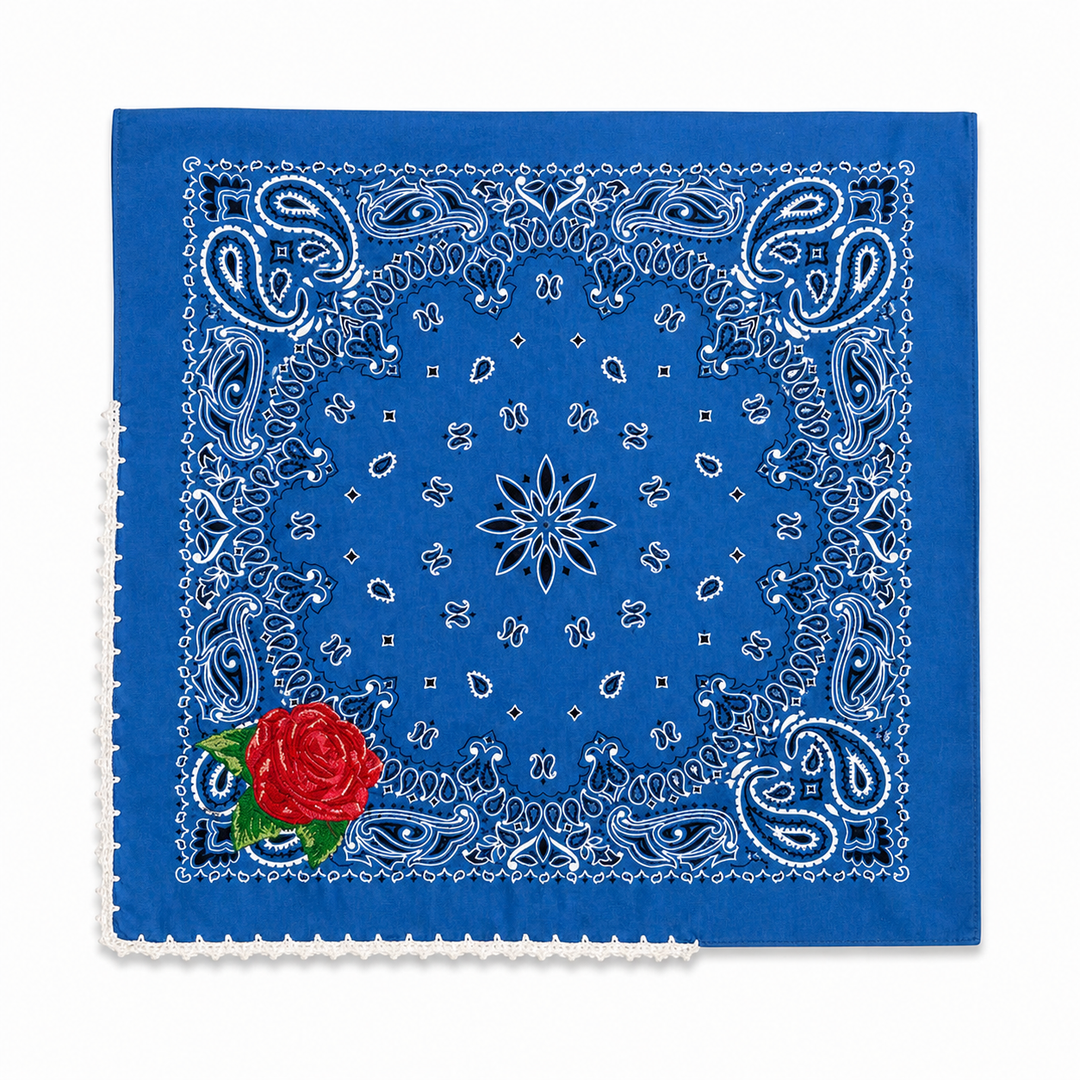 Boho cotton bandana scarf lightweight breathable fabric Bootsologie