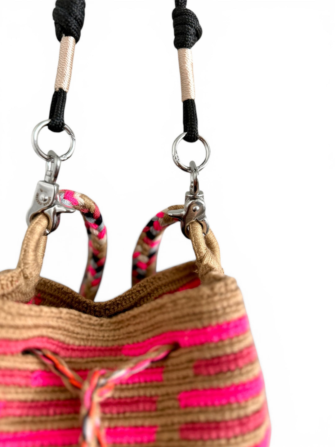 Wayuu Crossbody Bag – Handmade Two Strap Mochila