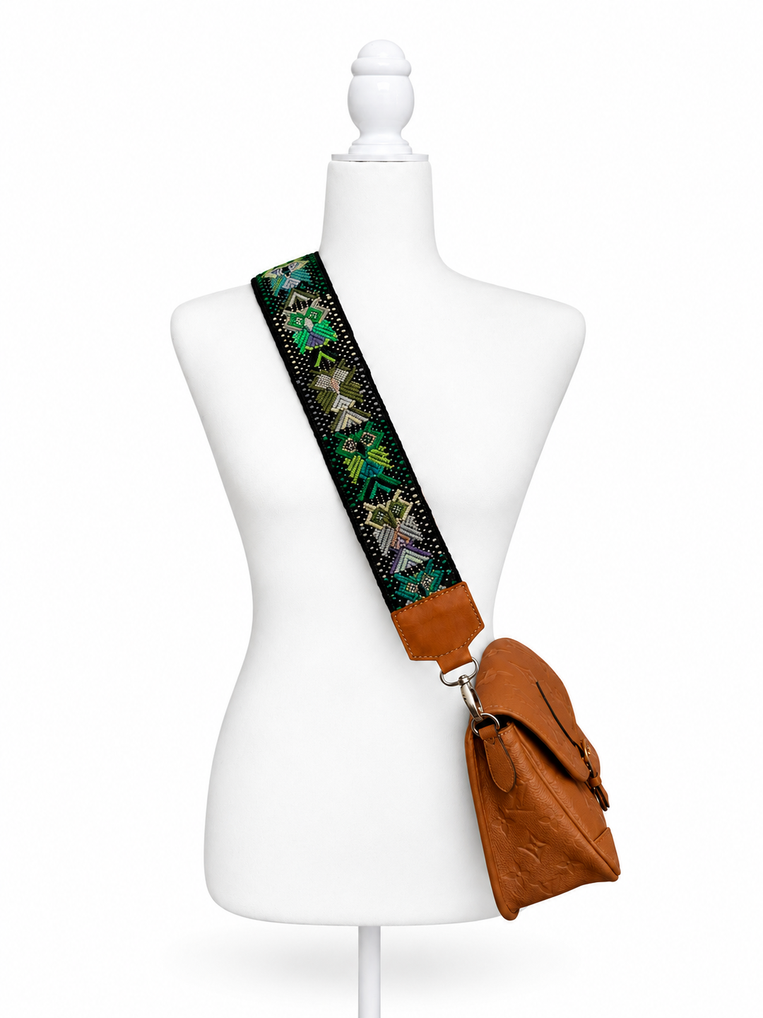 Guatemalan Huipil Embroidered Bag Strap