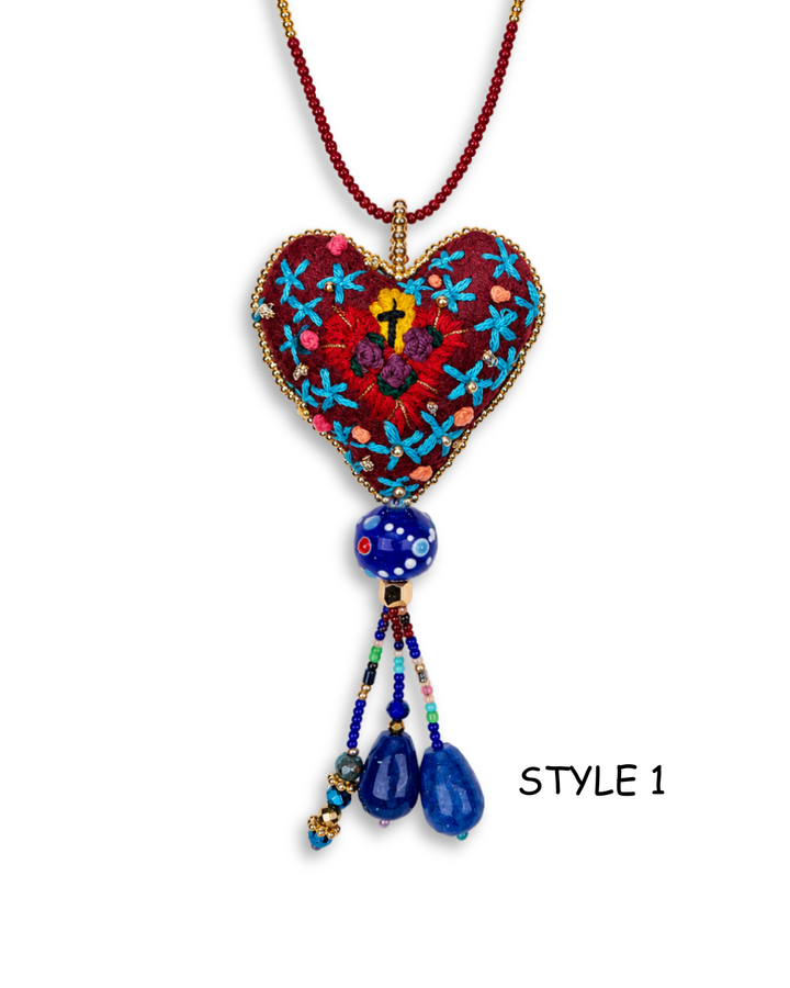 Dainty Milagros Sacred Heart Necklace