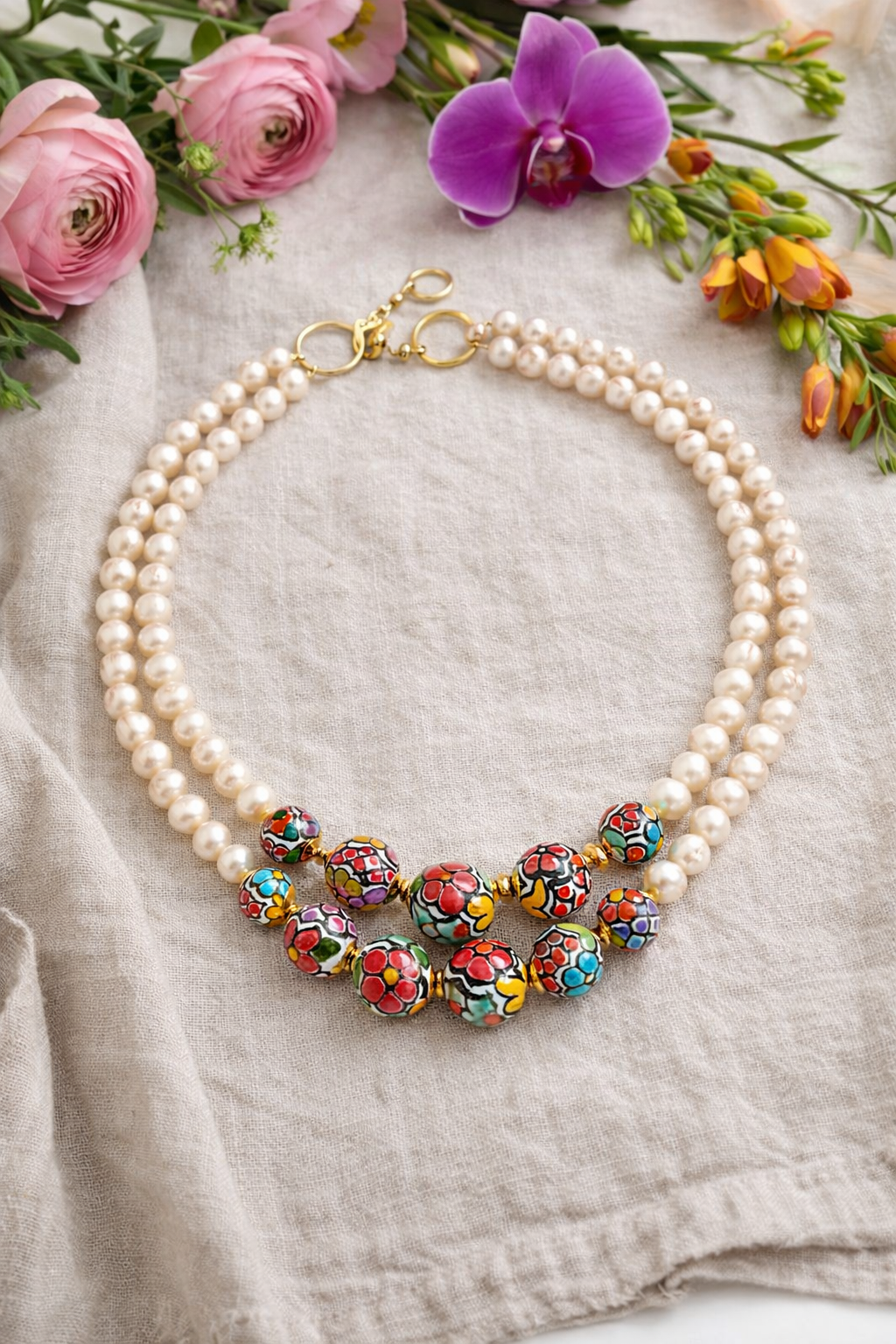 Flores Talavera Necklace
