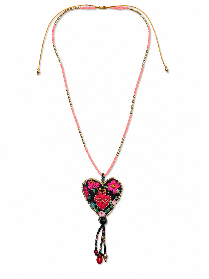 Dainty Milagros Sacred Heart Necklace
