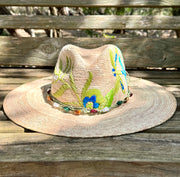 Dragonfly Embroidered Fedora Hat