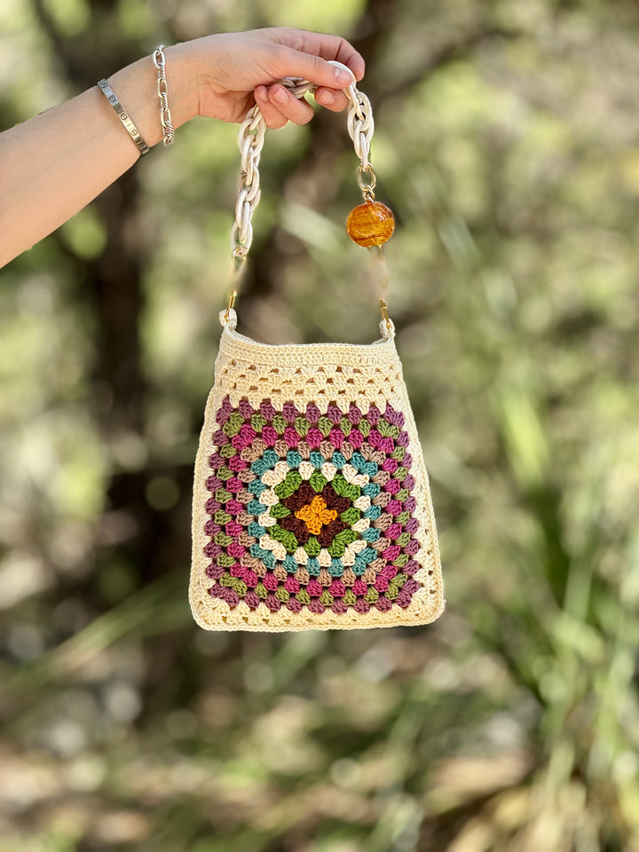 Granny Square Clutch
