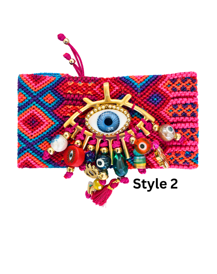 Handwoven Evil Eye Bracelets