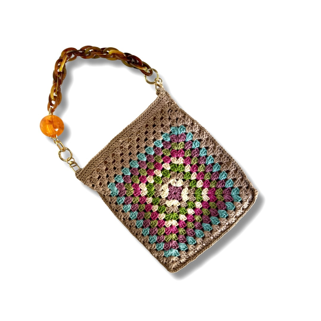 Granny Square Clutch