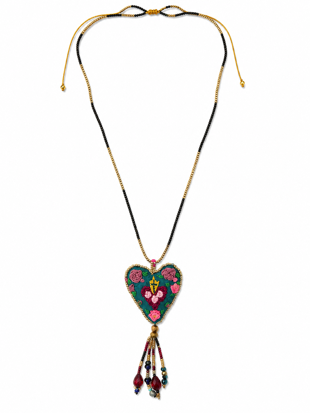 Dainty Milagros Sacred Heart Necklace