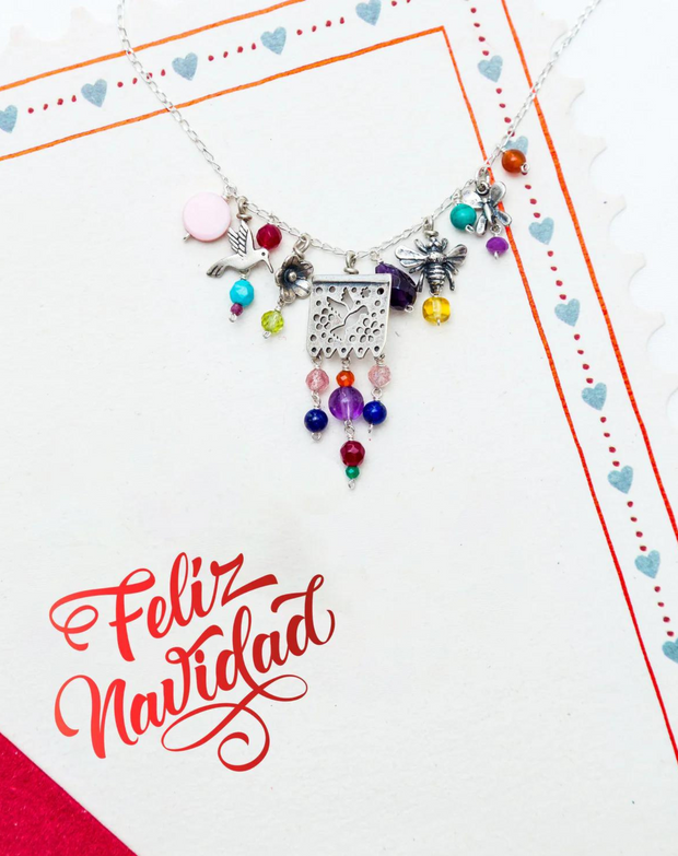 Mil Deseos Mexican Silver Necklace