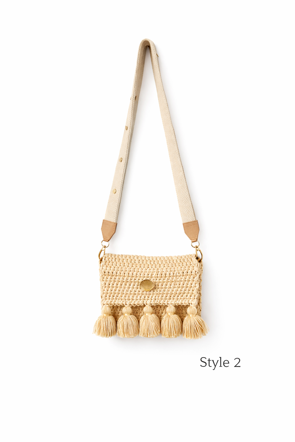 Colombian Sea Grass Bag with Wayuu Strap