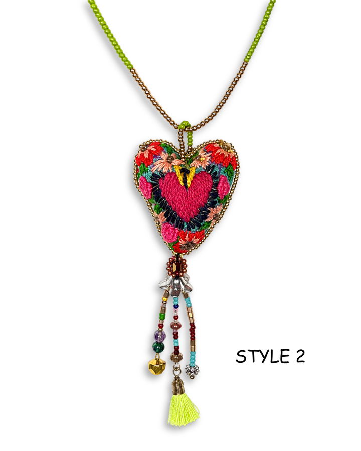 Dainty Milagros Sacred Heart Necklace
