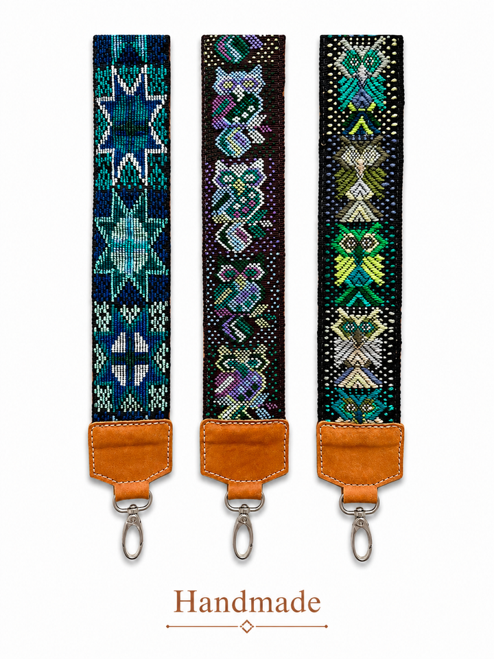 Guatemalan Huipil Embroidered Bag Strap