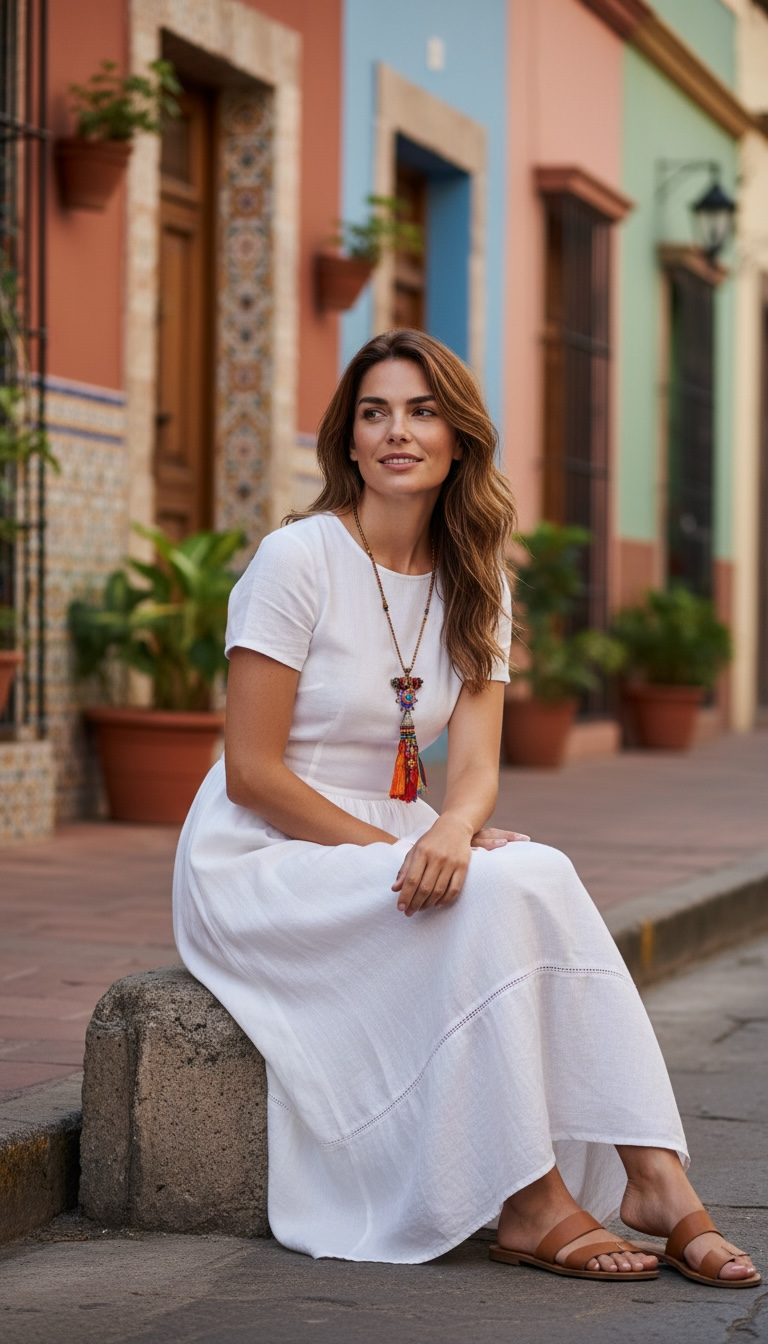 Embroidered Milagros Necklaces – Handmade Sacred Heart Inspired Jewelry