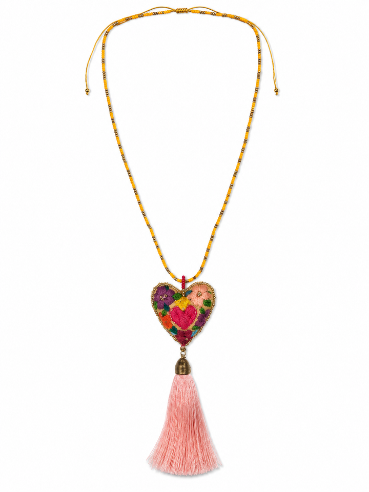 Dainty Milagros Sacred Heart Necklace