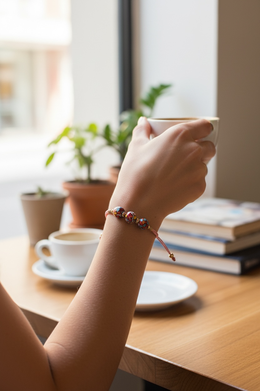 Talavera Bead Bracelet