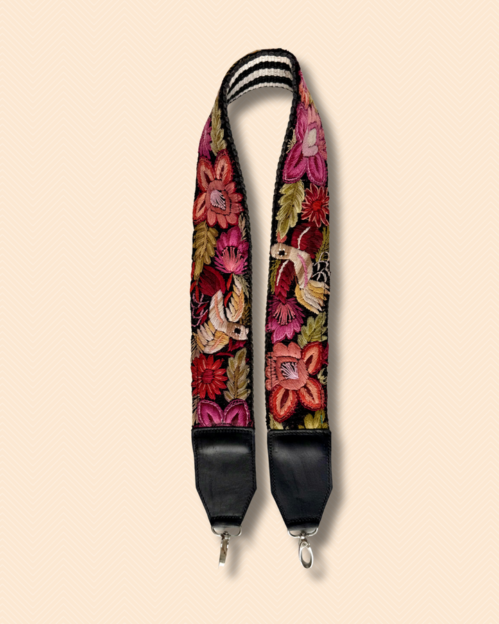 Birds Guatemalan Bag Strap
