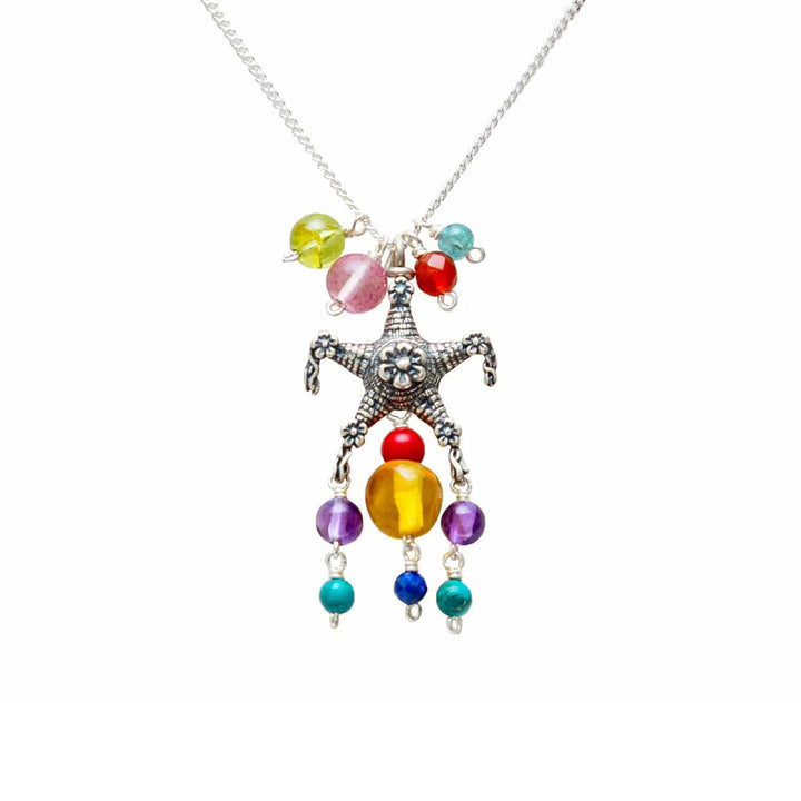 Piñata Silver Necklace