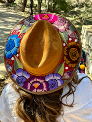 Embroidered Winter Hats from Oaxaca.