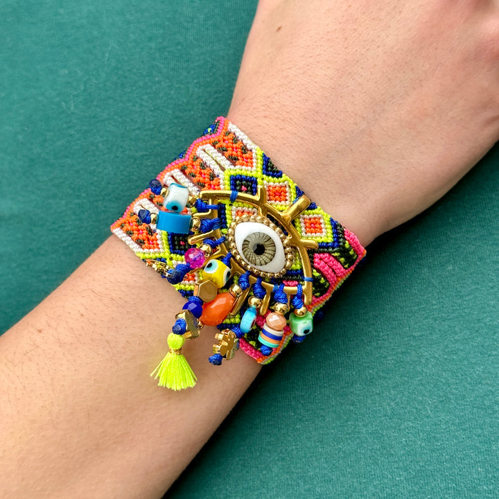 Handwoven Evil Eye Bracelets
