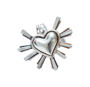 Corazon Mexicano Taxco Silver Ring