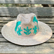 Otomi Embroidered Straw Hat