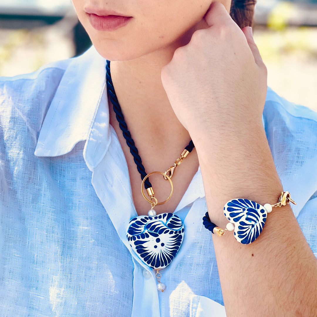 Heart Talavera Bracelet