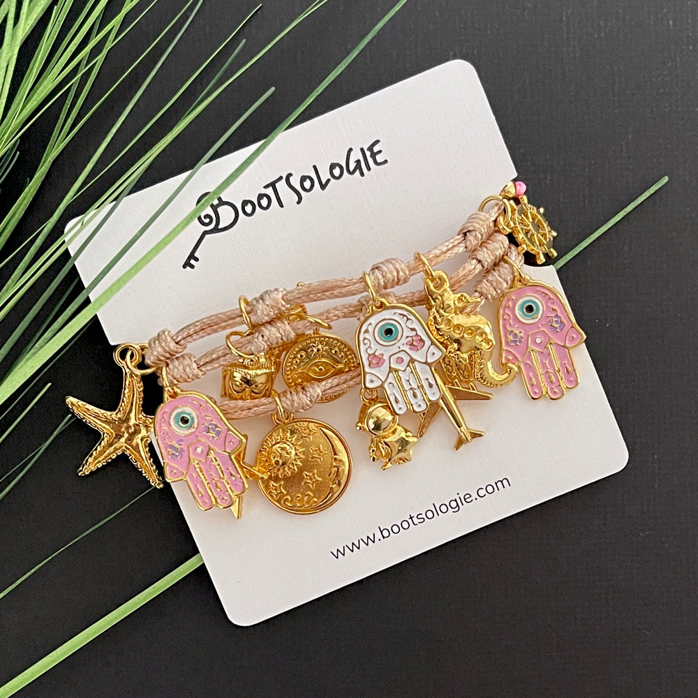Hamsa Layers Bracelet - Bootsologie