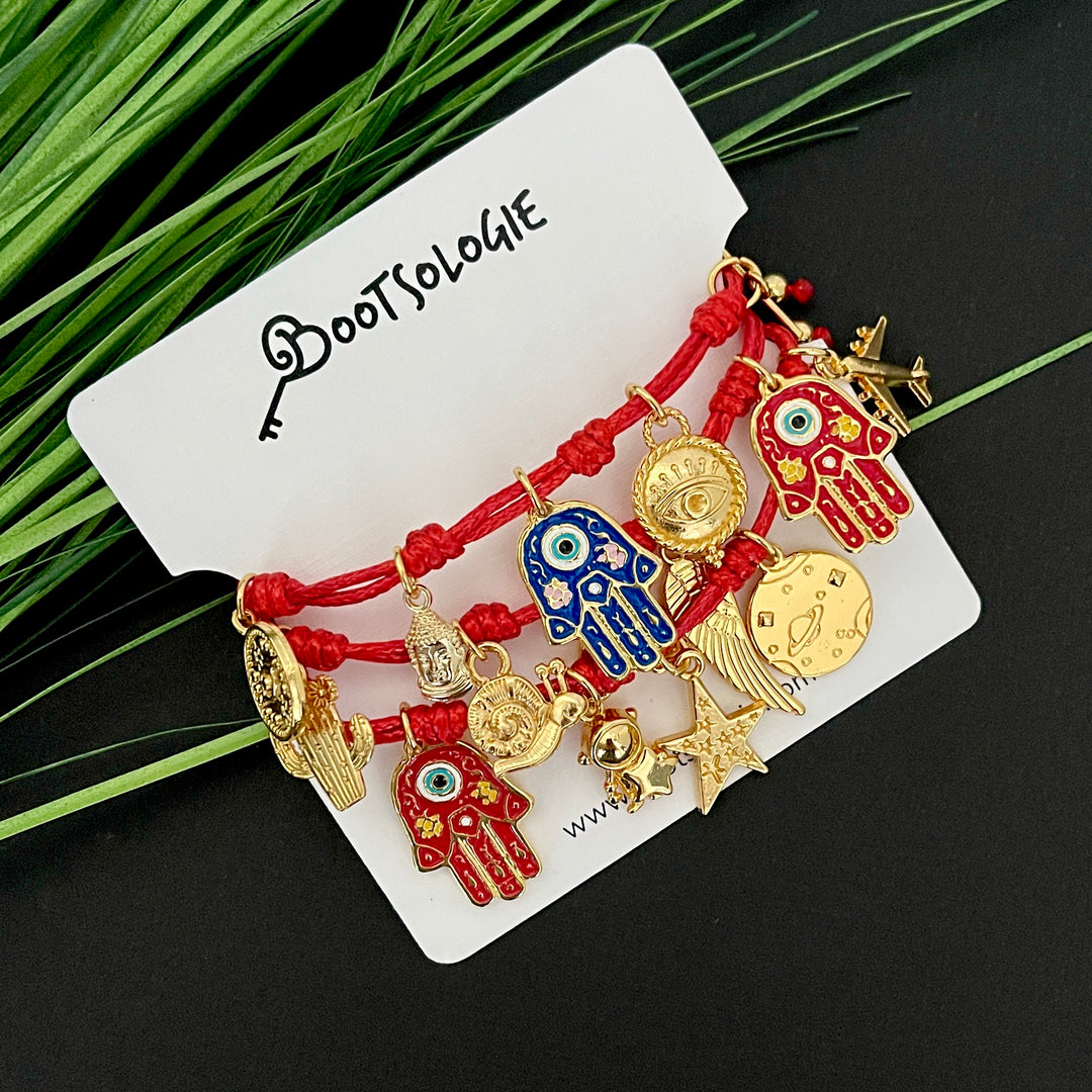 Hamsa Layers Bracelet - Bootsologie