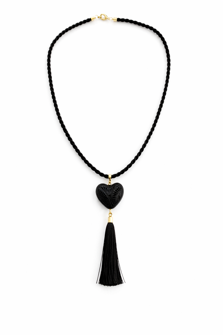 Barro Negro Heart Necklace