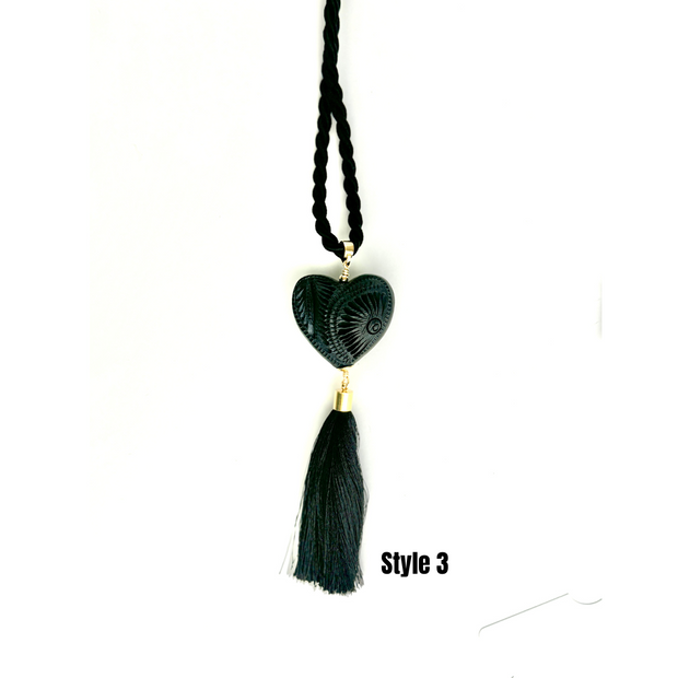 Barro Negro Heart Necklace