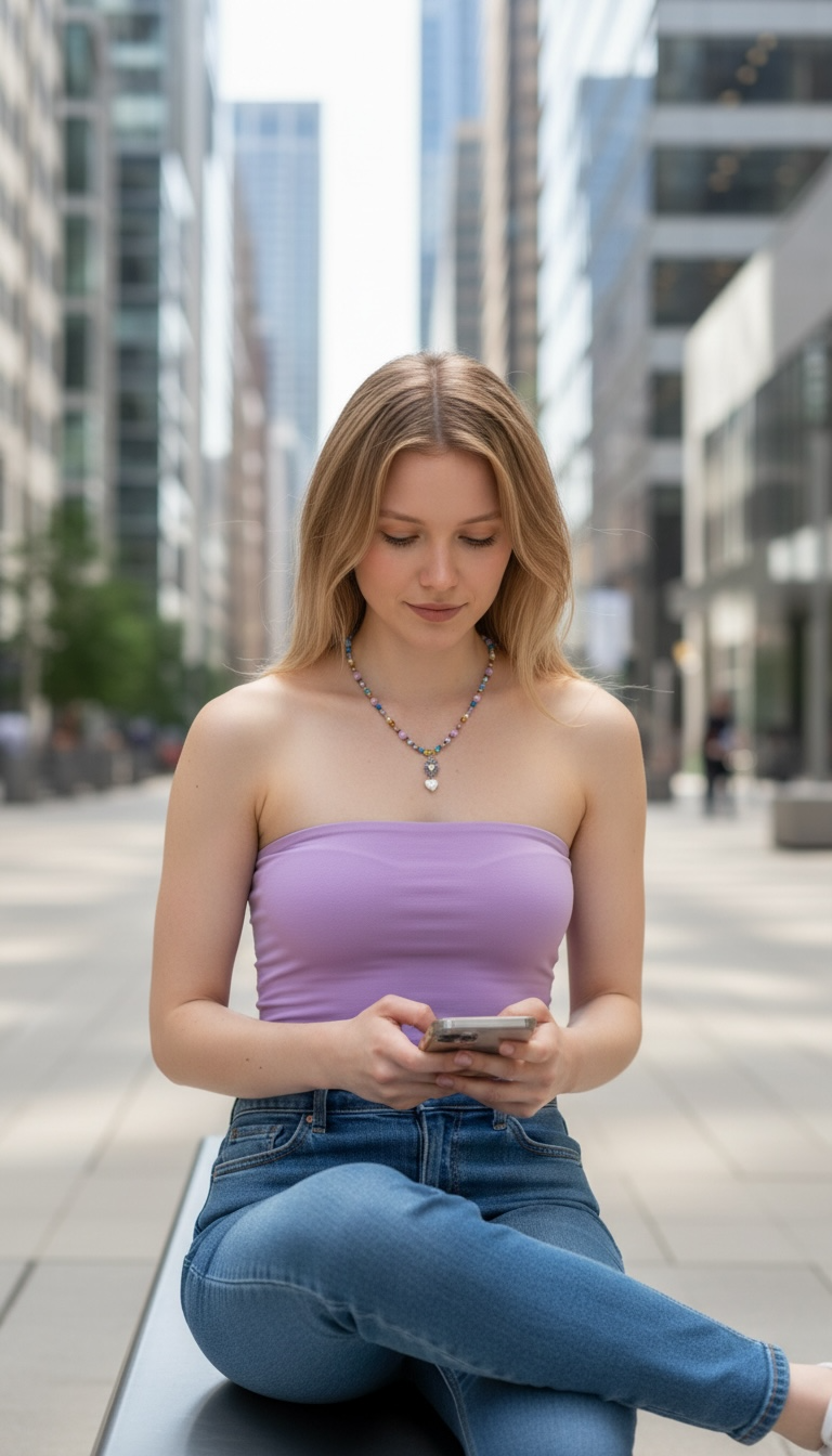 Milagro Heart Gemstone Necklace | Mexican Silver Jewelry