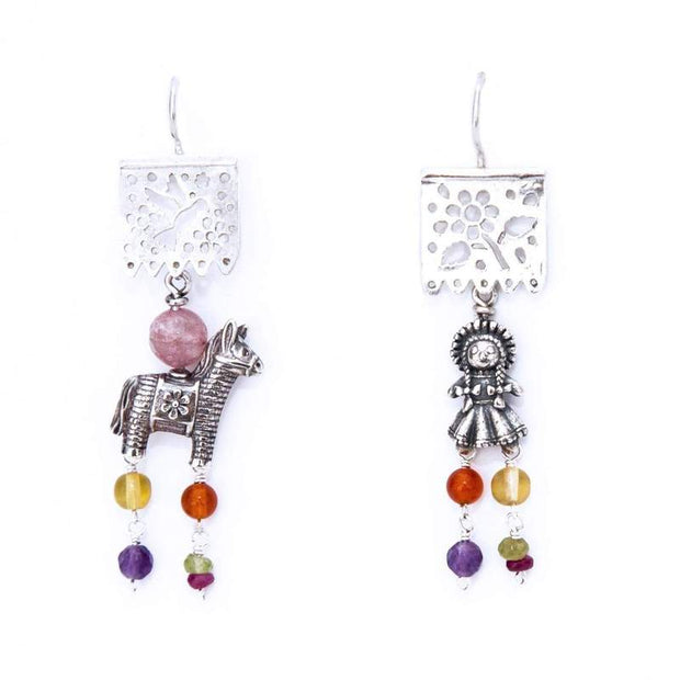 Flores and Piñatas Earrings