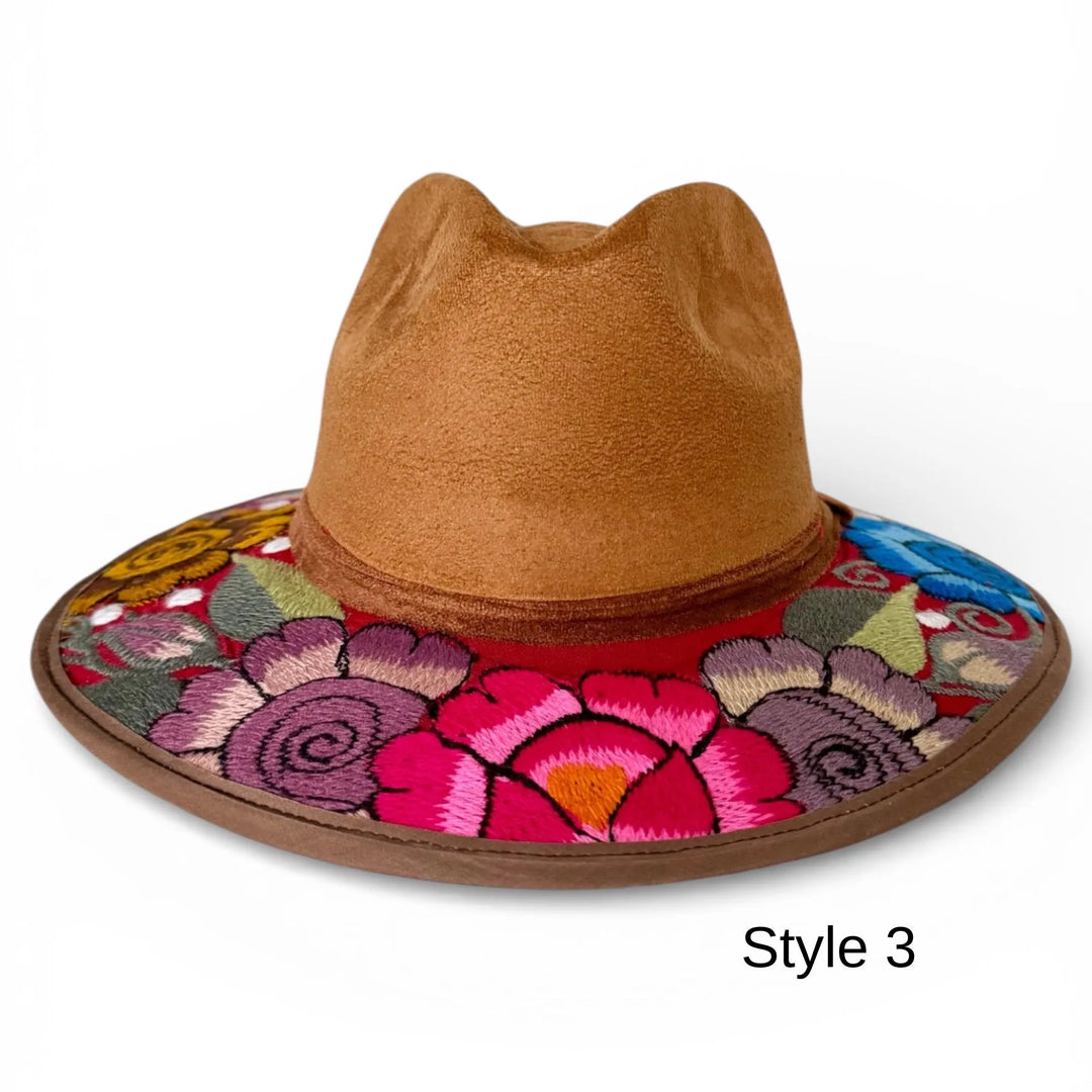 Embroidered Winter Hats from Oaxaca.